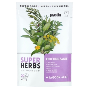 Purella SuperHerbs Mieszanka ziół na odchudzanie 20 x 1,75 g