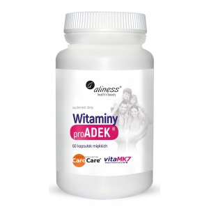 Suplement diety Medicaline Aliness Witaminy proADEK 60 kapsułek