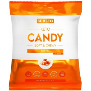 TOFFI KETO CUKIERKI Toffee 70g BeKeto