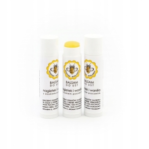 Balsam do ust Nagietek i Wanilia Miodowa Mydlarnia 4,5 ml