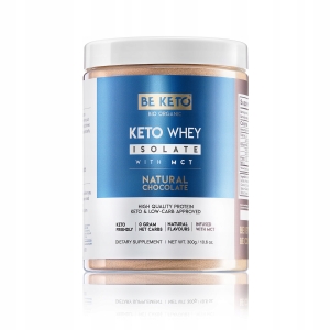 BeKeto Izolat Białka z MCT o smaku czekoladowym 300g