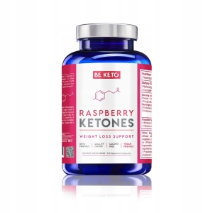 Kapsułki ketonów malinowych BeKeto 120 szt. 1000 mg