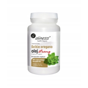 Suplement diety Aliness Dzikie oregano olej strong 90 kapsułek