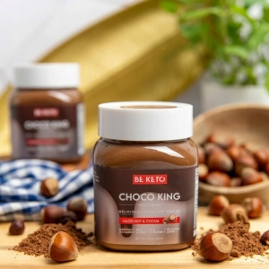 Beketo krem czekoladowy Król 250g – bez cukru, bogaty w białko i błonnik