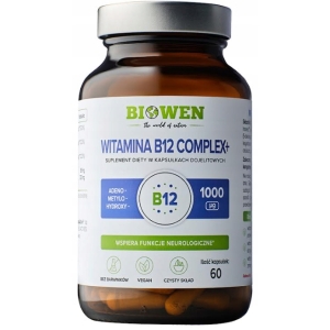 Suplement diety Biowen B12 Complex+ kapsułki wegańskie 60 szt.