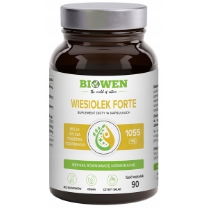 Wiesiołek Forte 90 kapsułek Biowen suplement diety tokotrienole tokoferol