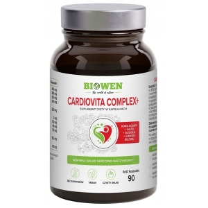 Suplement diety Biowen Cardiovita Complex+ 90 kapsułek