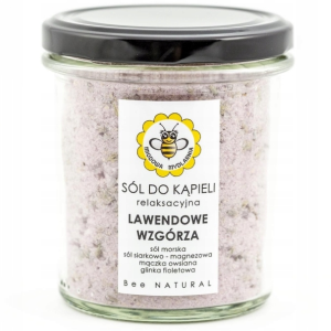 Sól do kąpieli Miodowa Mydlarnia Lawendowe Wzgórza 189 g
