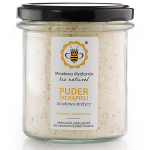 Puder do kąpieli Miodowa Mydlarnia Miodowa Słodycz