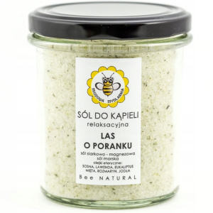 Sól do kąpieli Miodowa Mydlarnia Las o Poranku