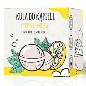 Kula do kąpieli Słomiana Pracownia Cytryna Mięta 70g