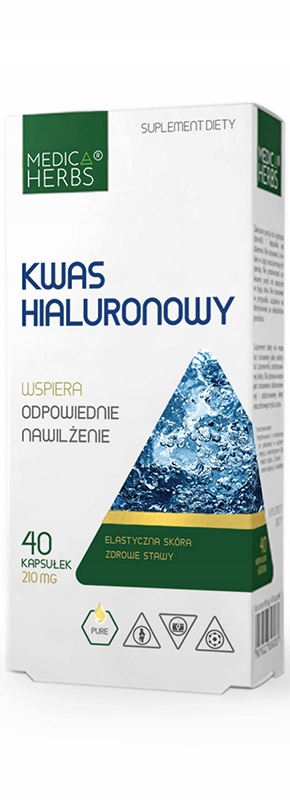 Suplement diety Medica Herbs kwas hialuronowy kapsułki 40 szt.