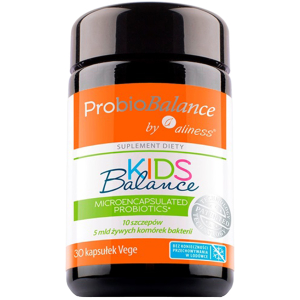 Aliness ProbioBALANCE Probiotyk 5 mld KIDS Balance 30 kapsułek
