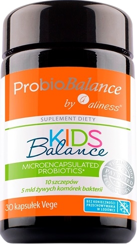 Aliness ProbioBALANCE Probiotyk 5 mld KIDS Balance 30 kapsułek - obrazek 7