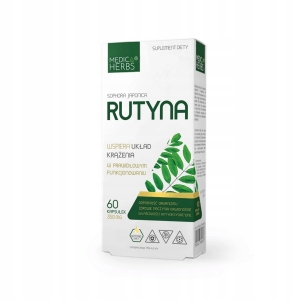 Suplement diety Medica Herbs rutyna 350 mg 60 kapsułek bez cukru