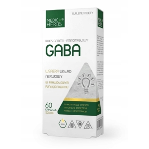 Suplement diety Medica Herbs GABA 520 mg kapsułki 60 szt.