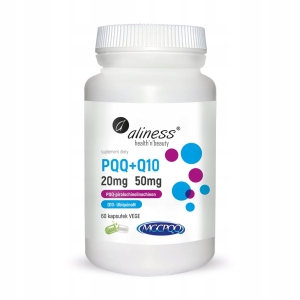 Suplement diety Aliness PQQ 20 mg + Q10 50 mg kapsułki wegańskie 60 szt.