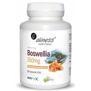 Suplement diety Aliness Boswellia 350 mg 100 kapsułek bezglutenowy