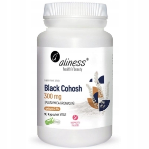 Kapsułki Aliness Pluskwica Groniasta 300 mg bezglutenowe 90 szt.