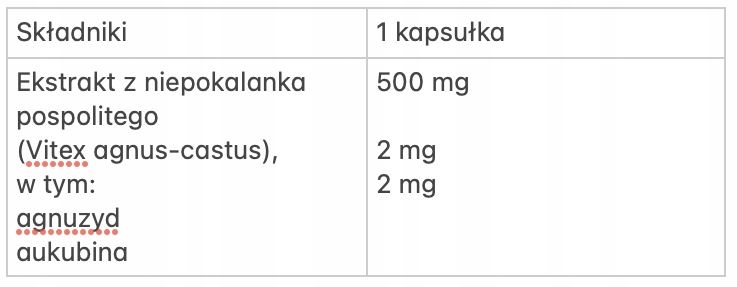 Aliness Niepokalanek Vitex agnus-castus 500mg MENOPAUZA PMS VEGE 100k - obrazek 2