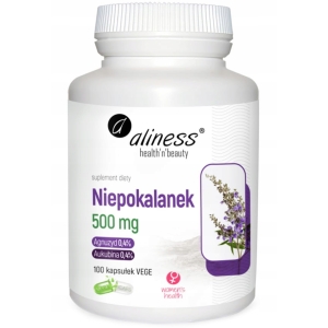 Aliness Niepokalanek Vitex agnus-castus 500mg MENOPAUZA PMS VEGE 100k